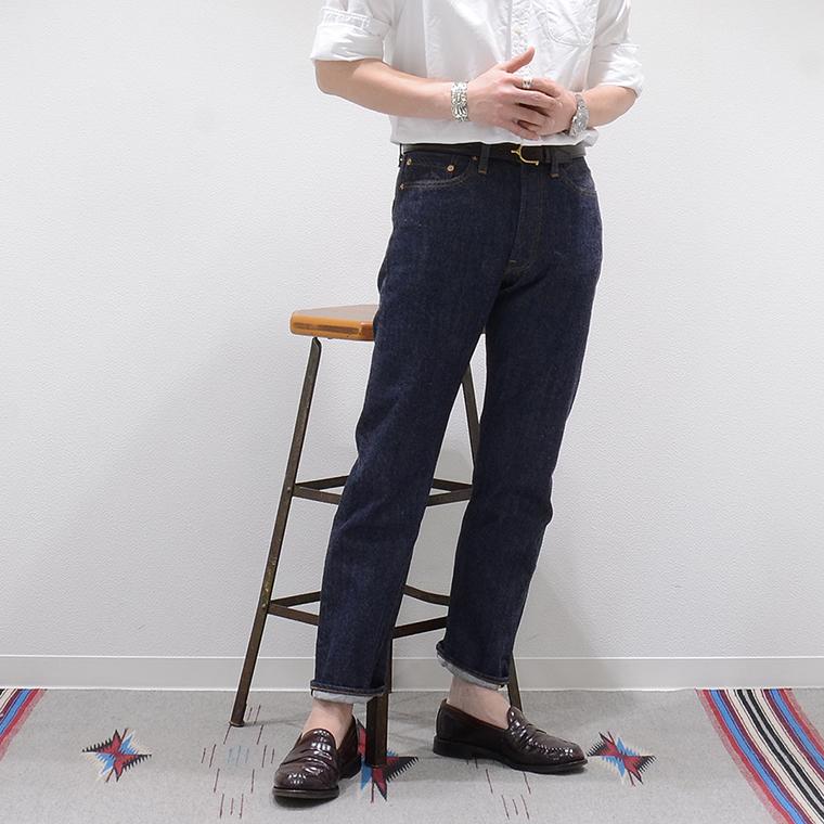 RESOLUTE (リゾルト) 710 ONE WASH - 66 TYPE INDIGO ジーンズ デニム