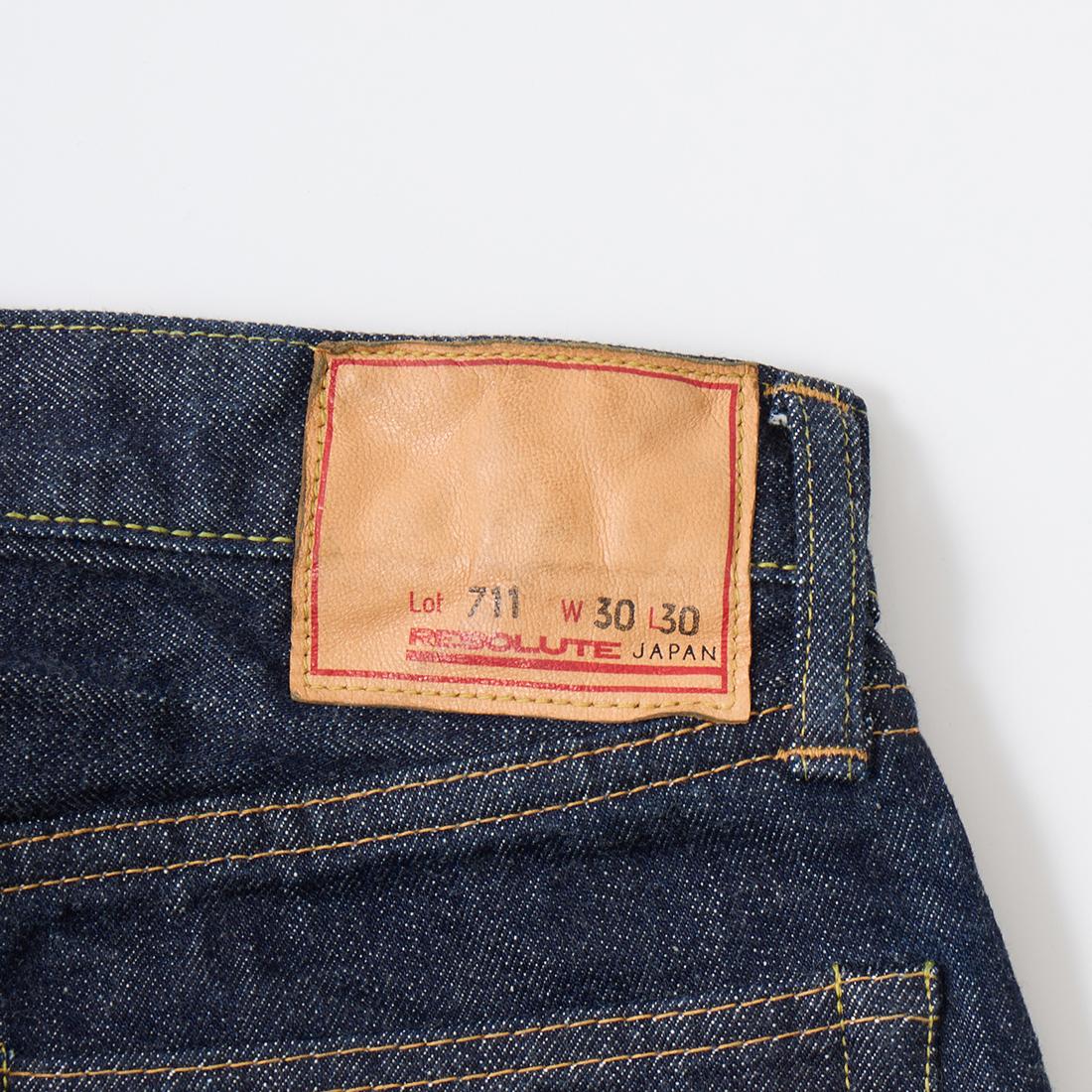 RESOLUTE (リゾルト) 711 ONE WASH ジーンズ デニムパンツ 日本製 通販