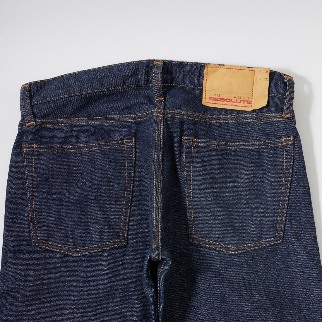 RESOLUTE (リゾルト) 712 ONE WASH - LENGTH 31 [WAIST26-34] ジーンズ