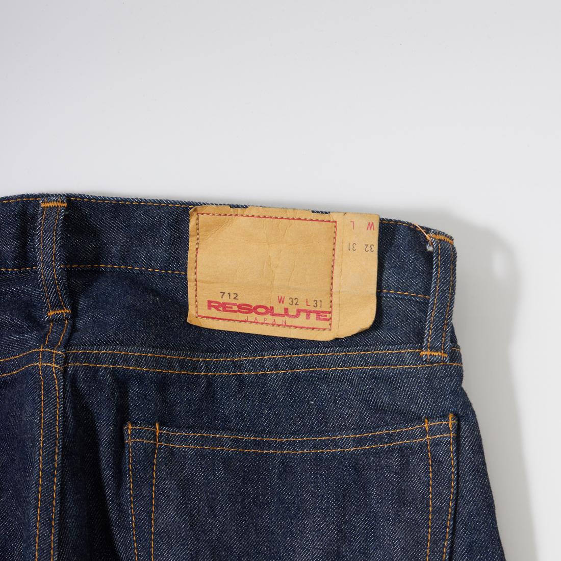 RESOLUTE (リゾルト) 712 ONE WASH - LENGTH 31 [WAIST26-34] ジーンズ
