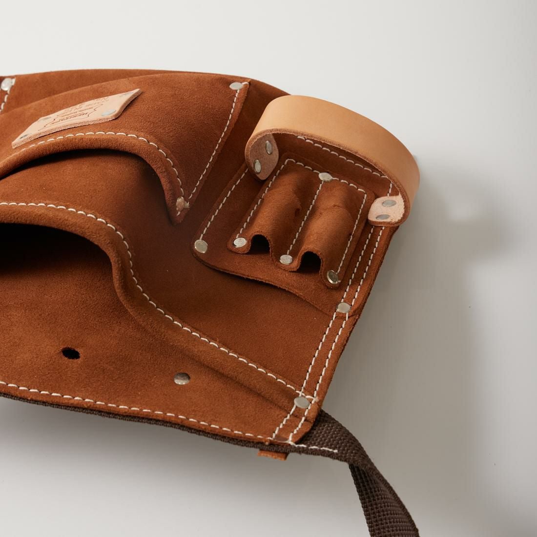 HERITAGE LEATHER (ヘリテイジレザー) 5POCKET SUEDE NAIL AND TOOL