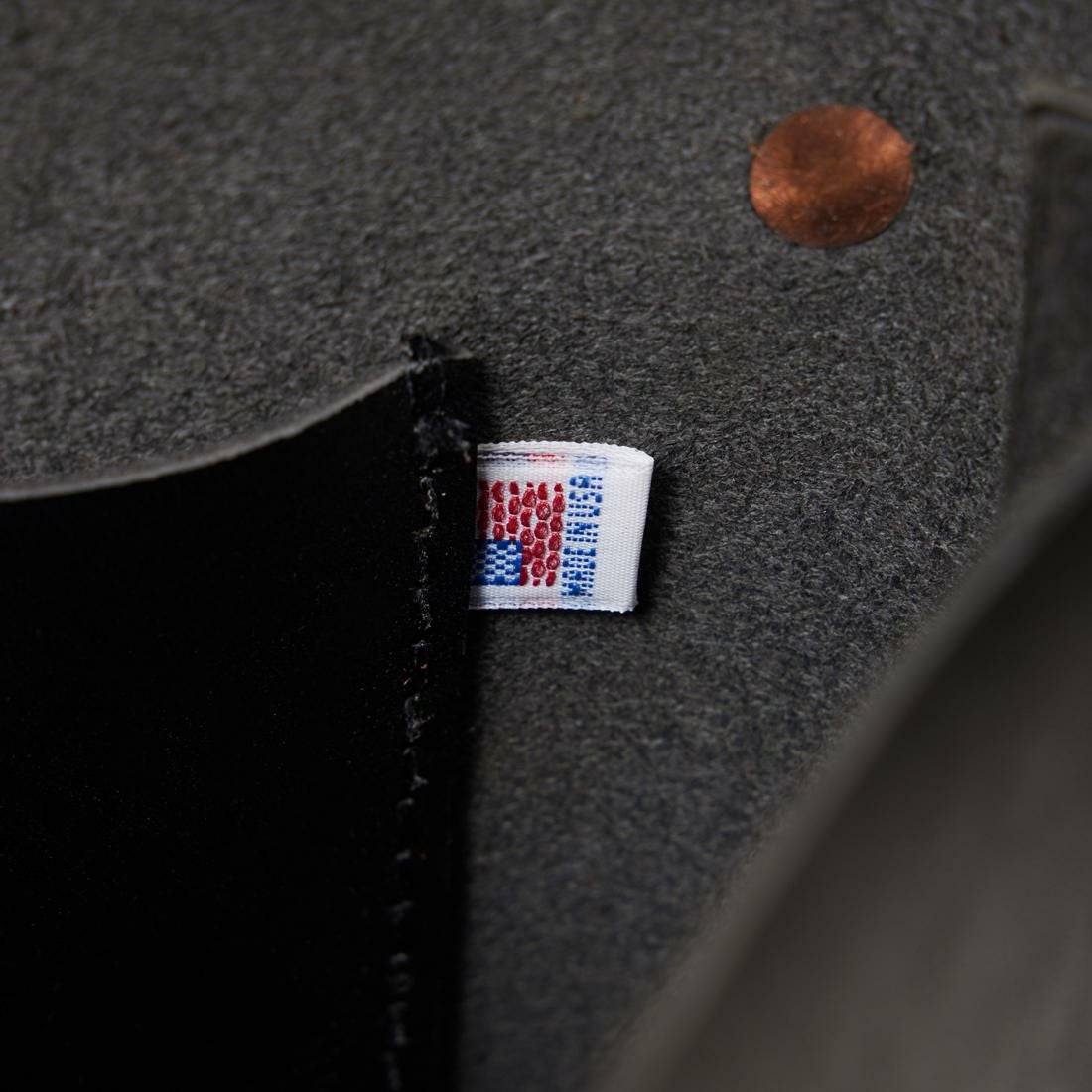 HERITAGE LEATHER (ヘリテイジレザー) LEATHER MINI SHOULDER - BLACK