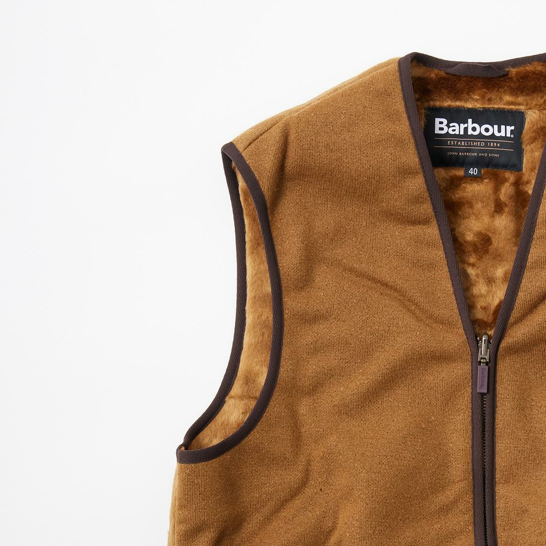 BARBOUR (バブァー,バーブァー,バブアー) MLI0004 WARM PILE WAISTCOAT