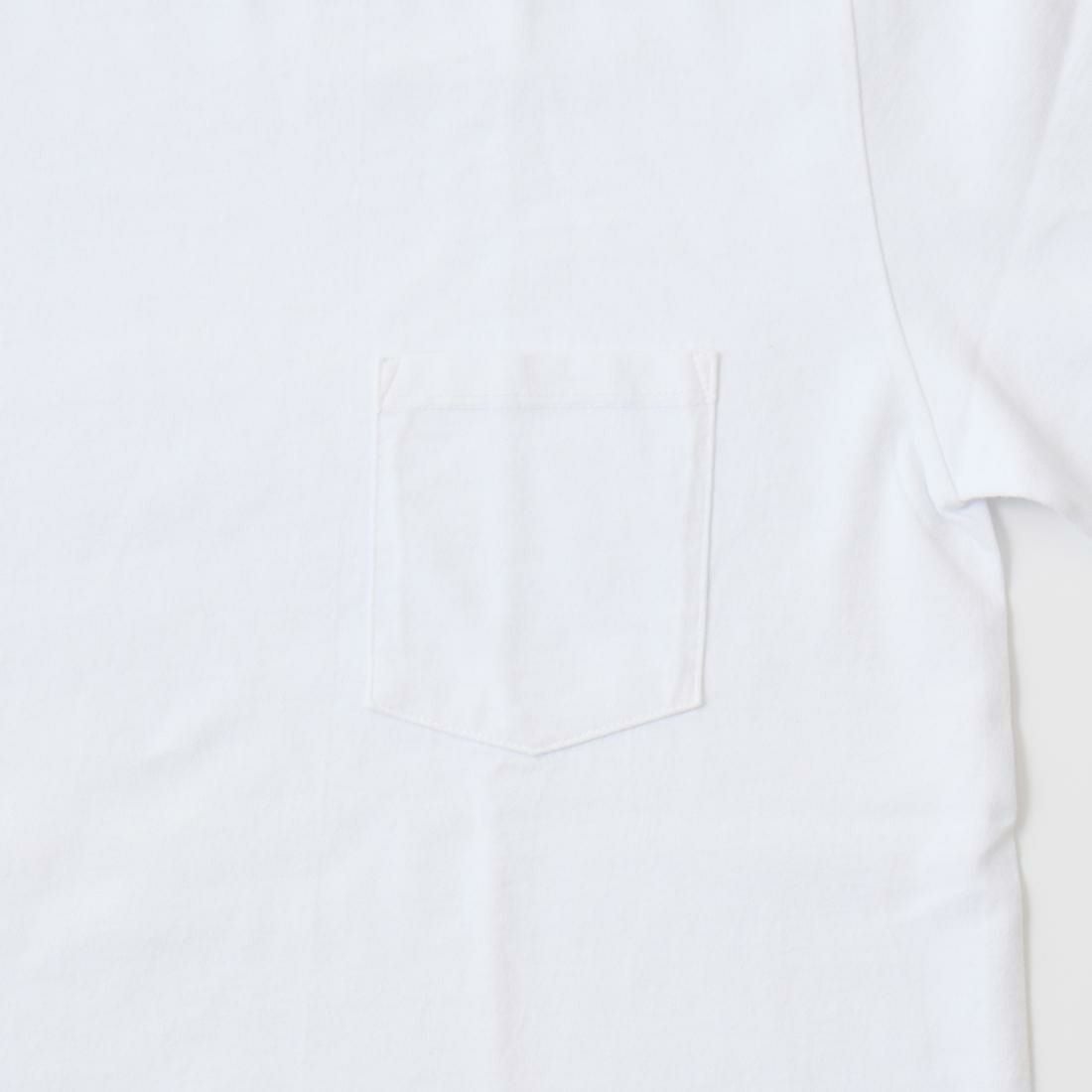 フェルコのアメリカ製ポケットＴシャツ、カラーはホワイト