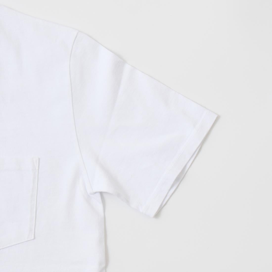 フェルコのアメリカ製ポケットＴシャツ、カラーはホワイト