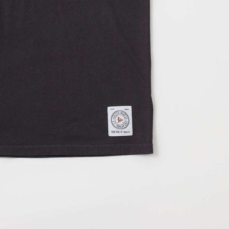 フェルコのアメリカ製ポケットＴシャツ、カラーはブラック