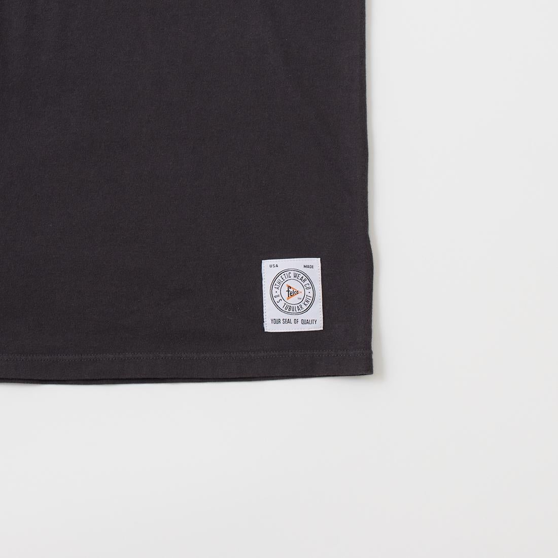 フェルコのアメリカ製ポケットＴシャツ、カラーはブラック