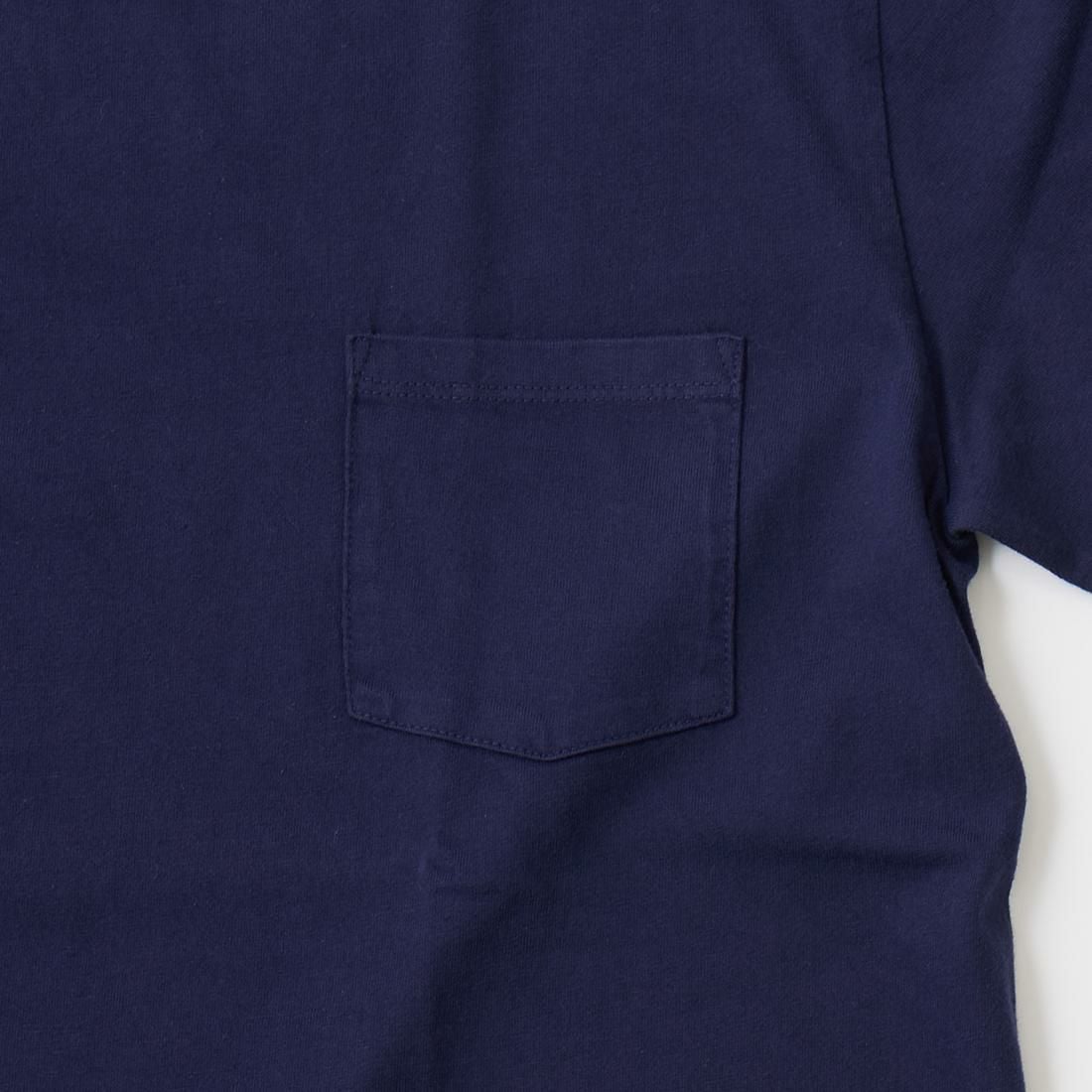 フェルコのアメリカ製ポケットＴシャツ、カラーはネイビー