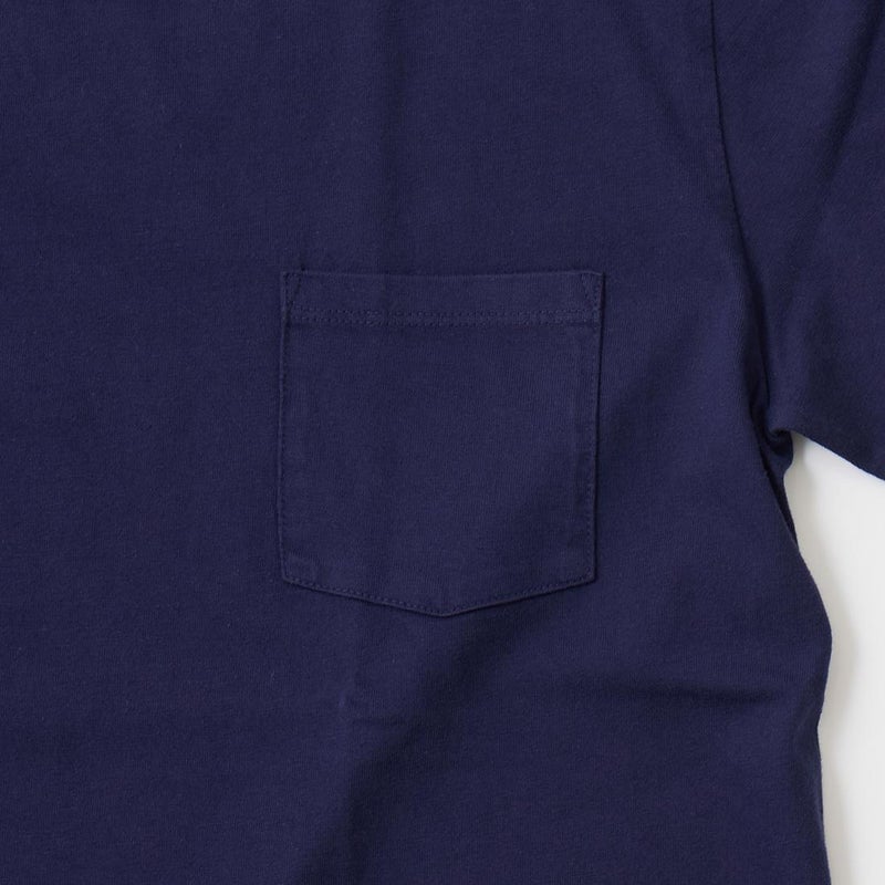 フェルコのアメリカ製ポケットＴシャツ、カラーはネイビー