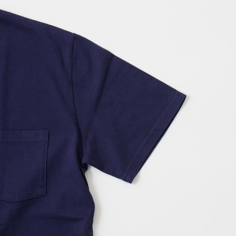 フェルコのアメリカ製ポケットＴシャツ、カラーはネイビー