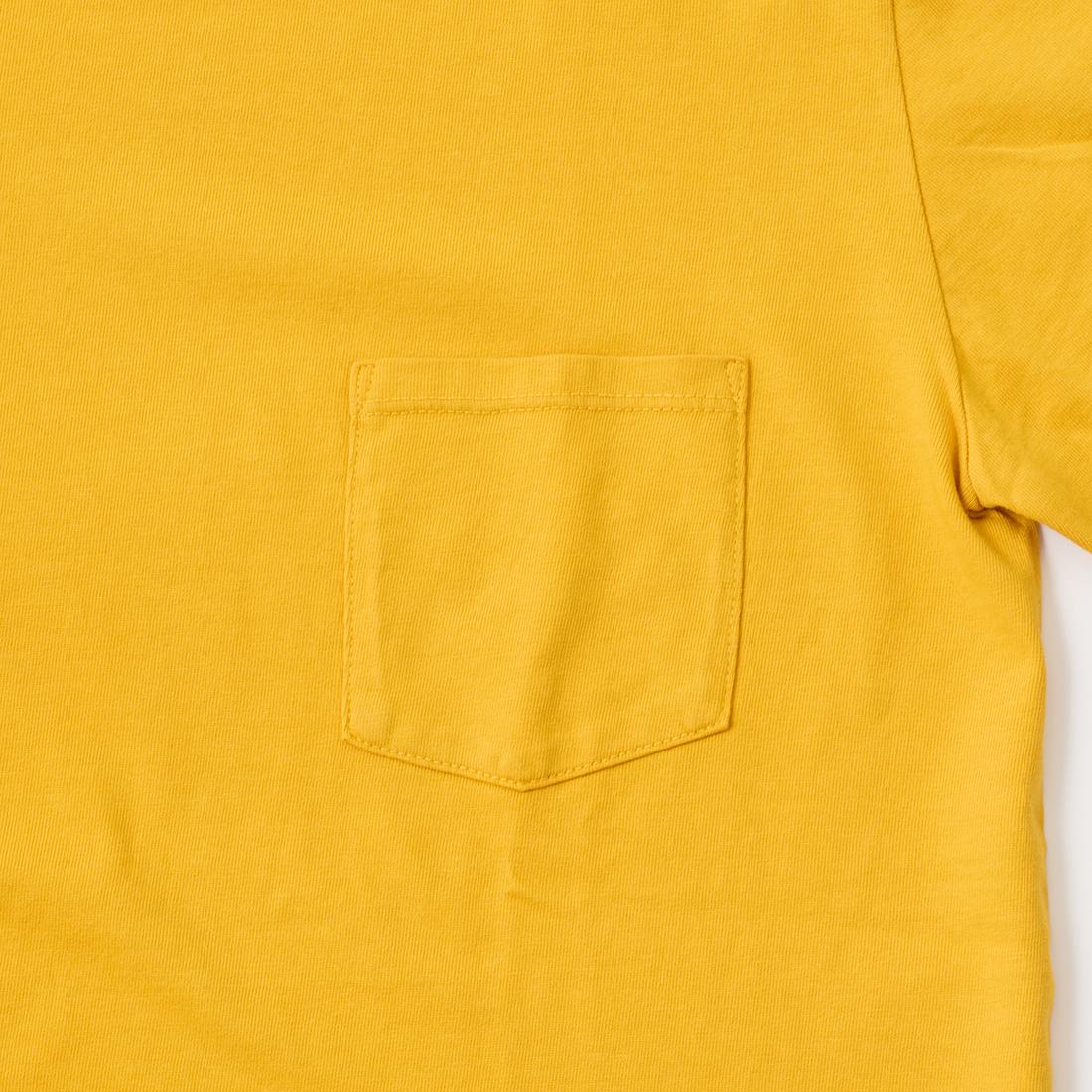 フェルコのアメリカ製ポケットＴシャツ、カラーはマスタード