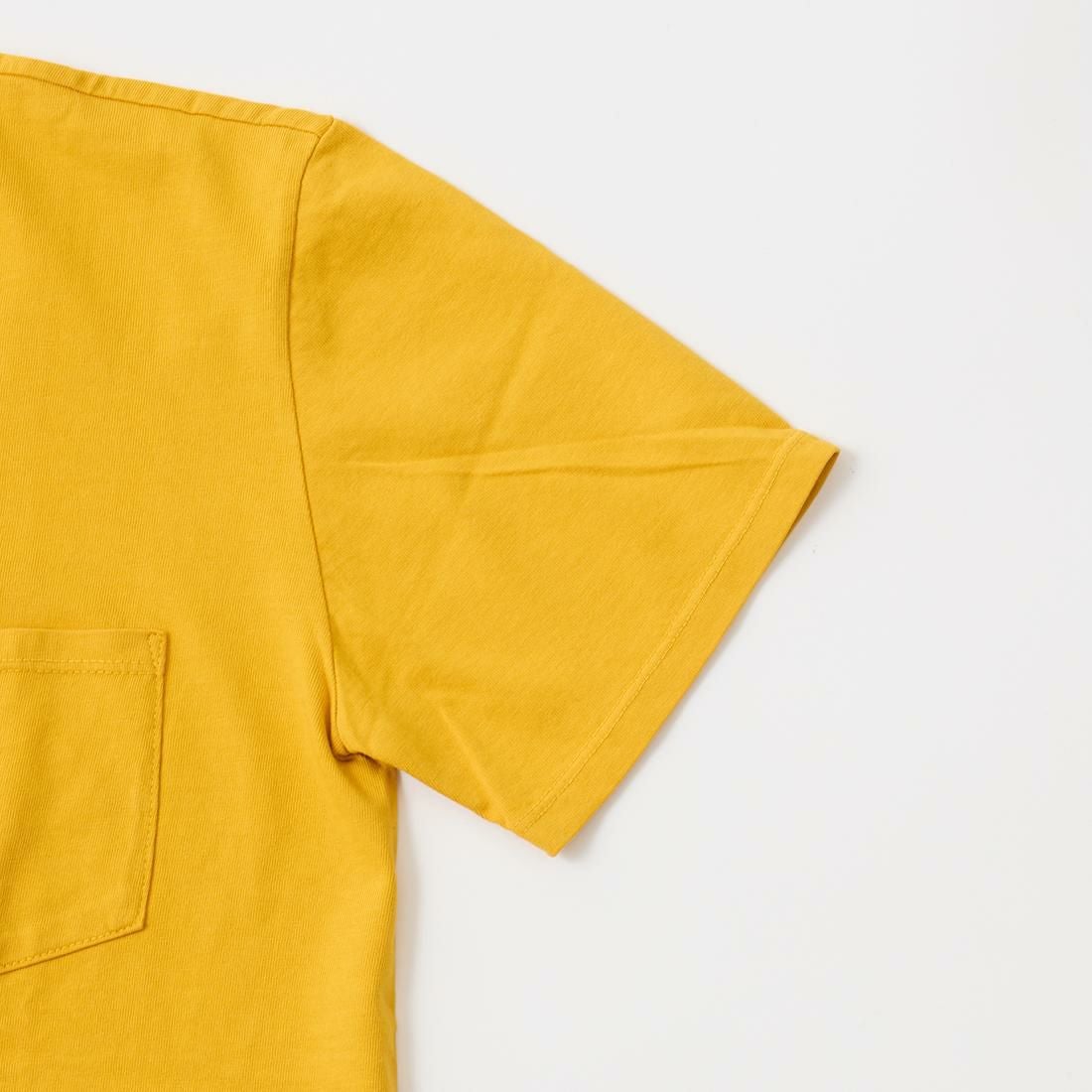 フェルコのアメリカ製ポケットＴシャツ、カラーはマスタード