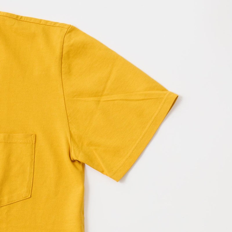 フェルコのアメリカ製ポケットＴシャツ、カラーはマスタード