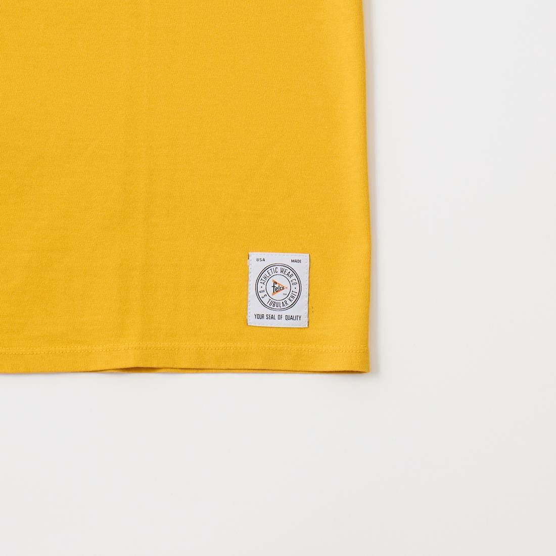 フェルコのアメリカ製ポケットＴシャツ、カラーはマスタード