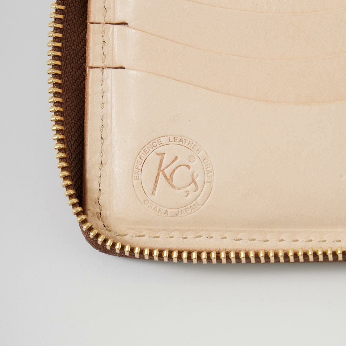 KC'S LEATHER CRAFT (ケイシイズレザークラフト) ROUND ZIP BILLFORD
