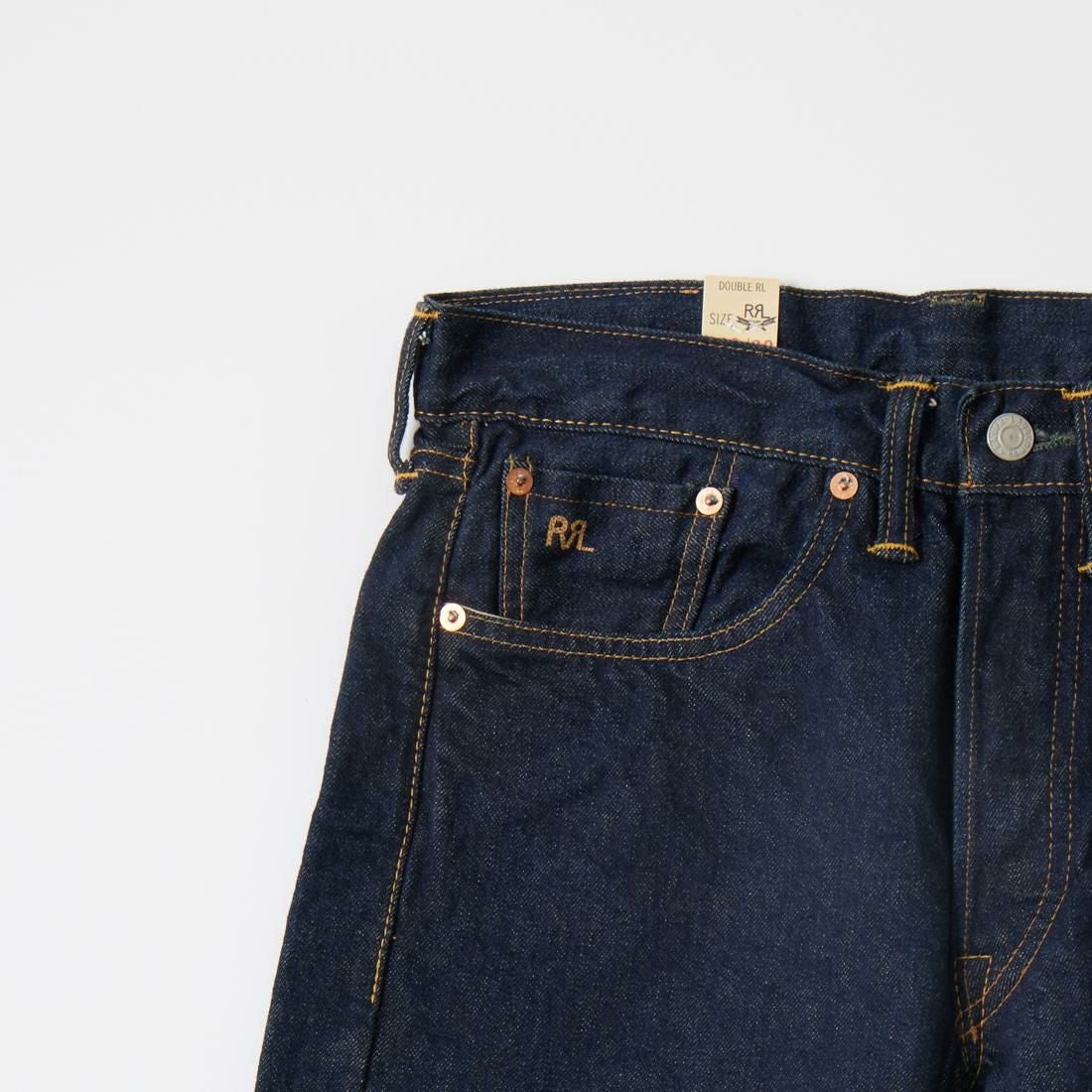 RRL （ダブルアールエル）｜Double RL ネイビー 中古・古着通販】RRL (ダブルアールエル) ジャカード デニム