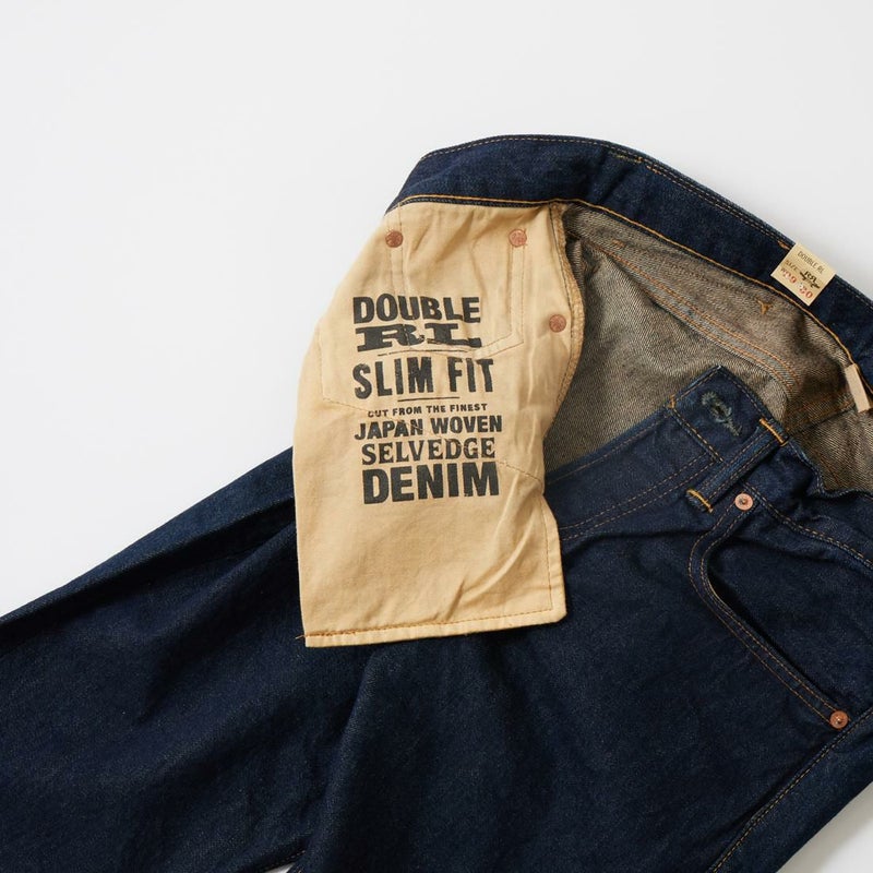RRL(ﾀﾞﾌﾞﾙｱｰﾙｴﾙ)で定番モデルとなっているセルビッジデニムパンツ