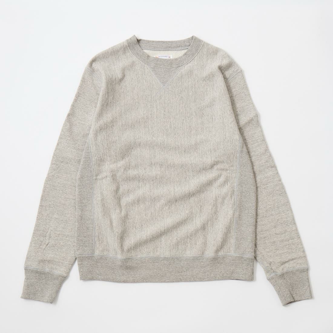 FELCO (フェルコ) L/S INVERSE WEAVE V GUSSET SWEAT 12oz LT WEIGHT
