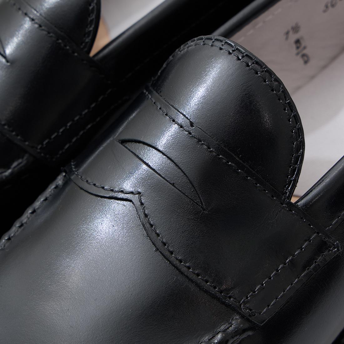 ALDEN (オールデン) CALF PENNY LOAFER WIDTH:D - BLACK 981 ペニー