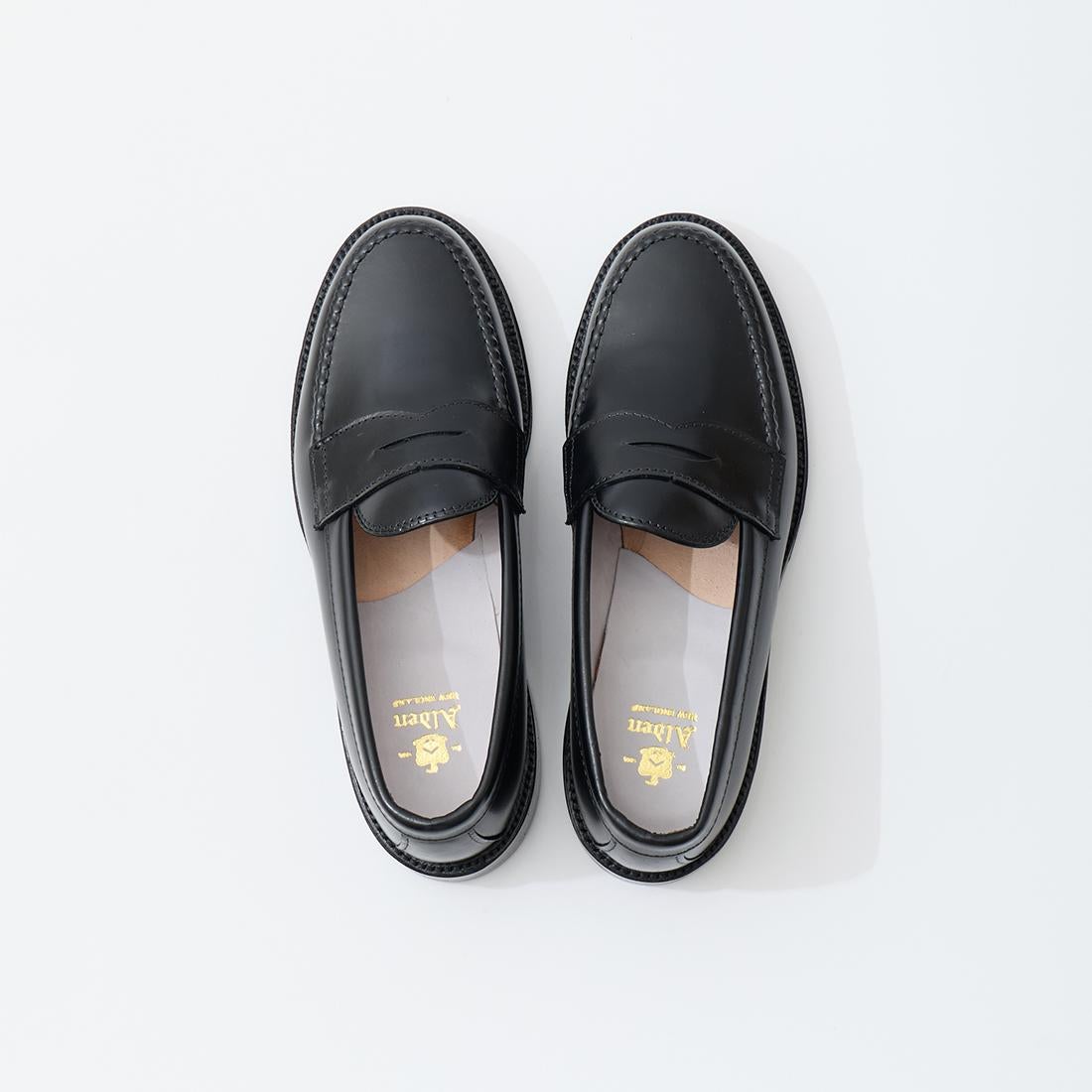 ALDEN (オールデン) CALF PENNY LOAFER WIDTH:D - BLACK 981 ペニー