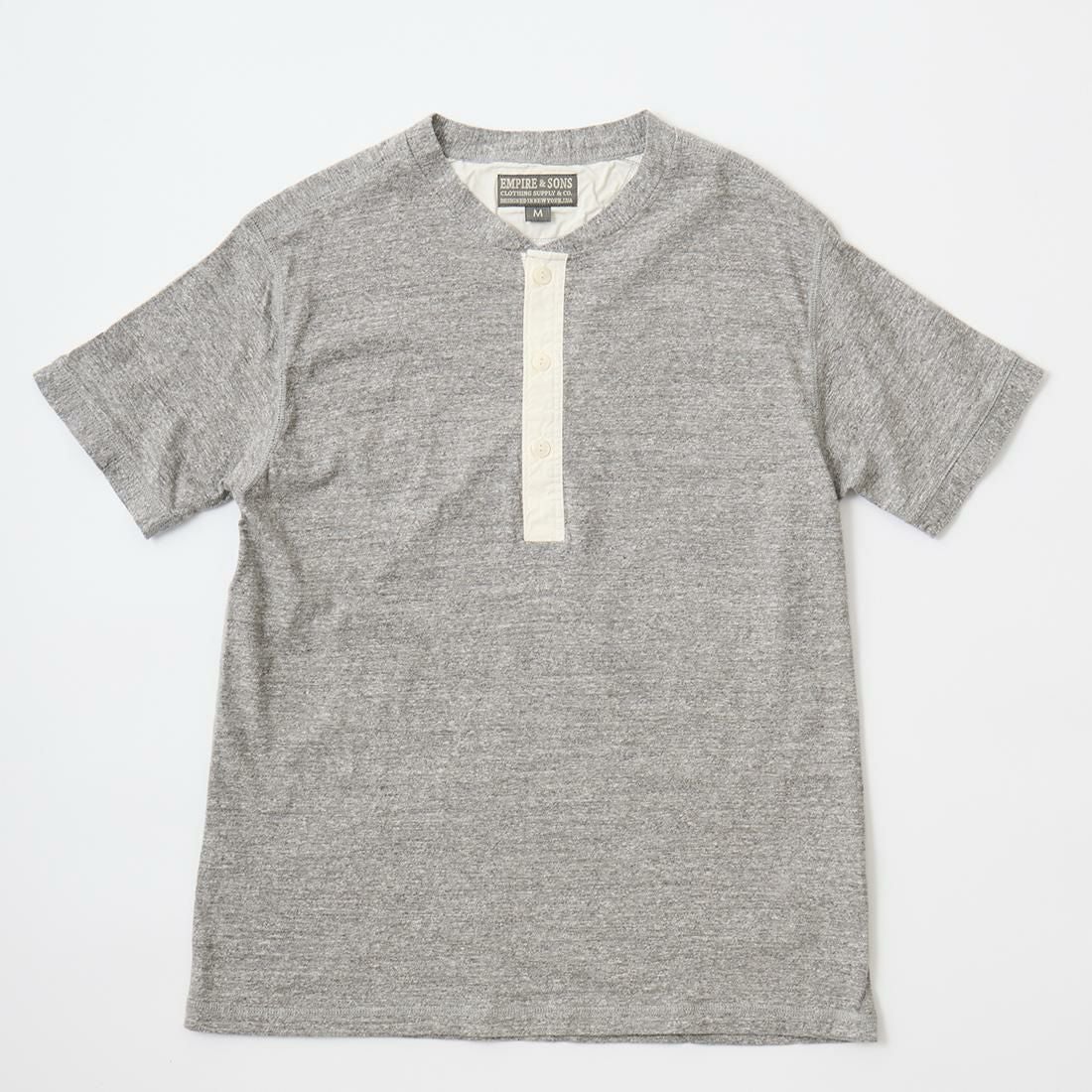 EMPIRE & SONS (エンパイアアンドサンズ) メンズ ヘンリーネック T