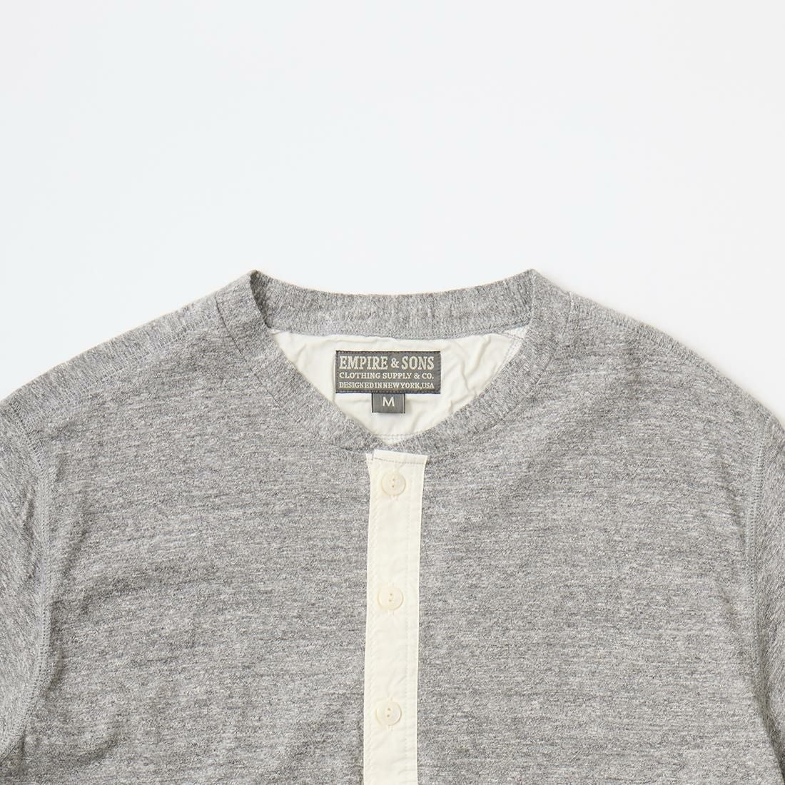EMPIRE & SONS (エンパイアアンドサンズ) メンズ ヘンリーネック T