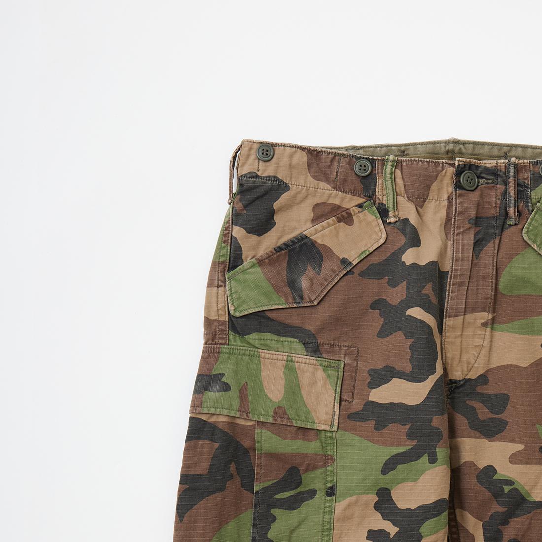 RRL(ﾀﾞﾌﾞﾙｱｰﾙｴﾙ)で定番モデルとなっている迷彩柄カーゴパンツ