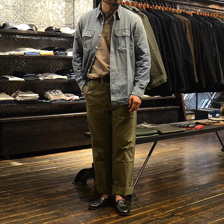 竹*竹様 RRL ILLINOIS WS LONG SLEEVE SPORT S 正規取扱店] RRL Ralph Lauren (ダブル アールエル ラルフローレン