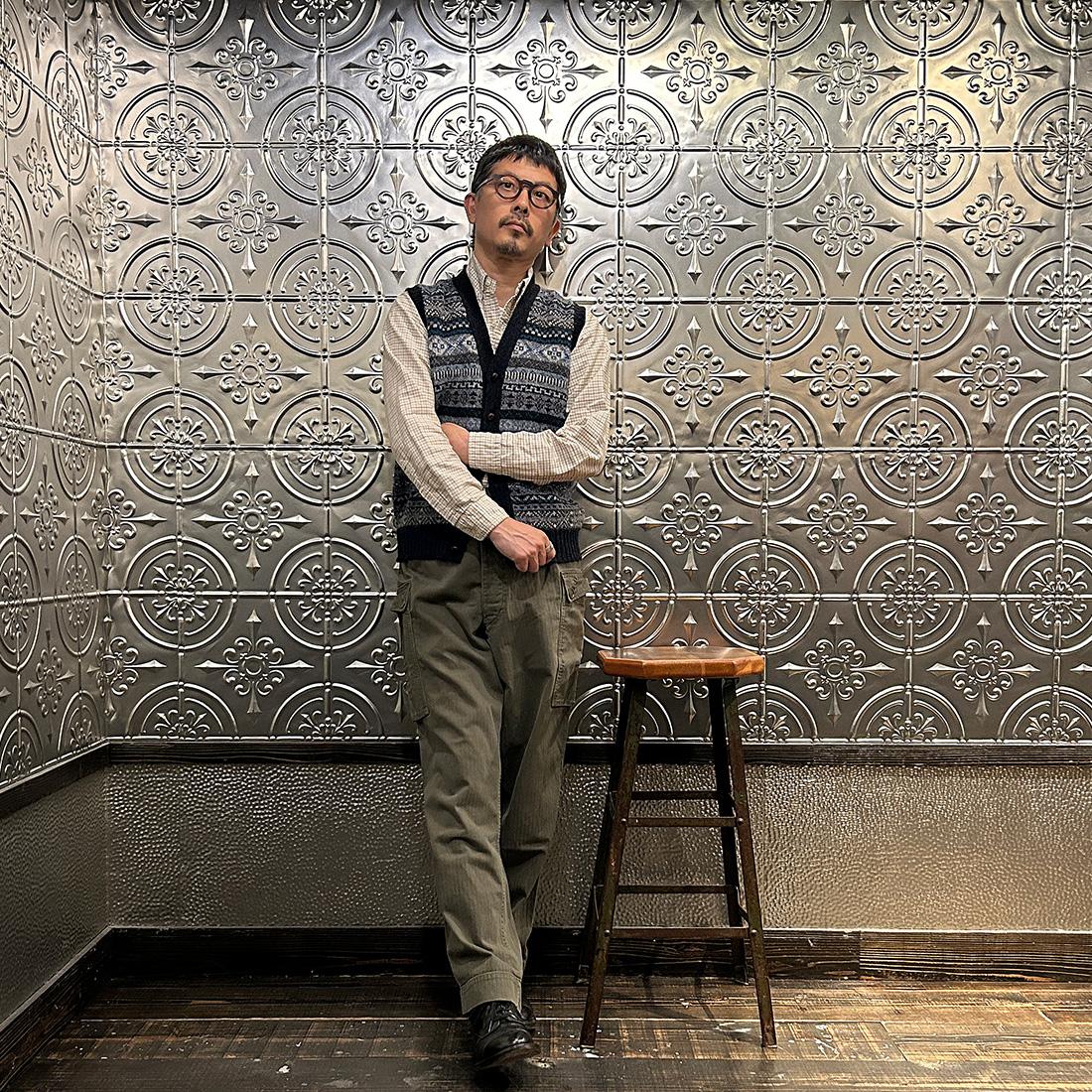 JAMIESON'S (ジャミーソンズ) AOFI VEE NECK WAISTCOAT - 748A_15 V