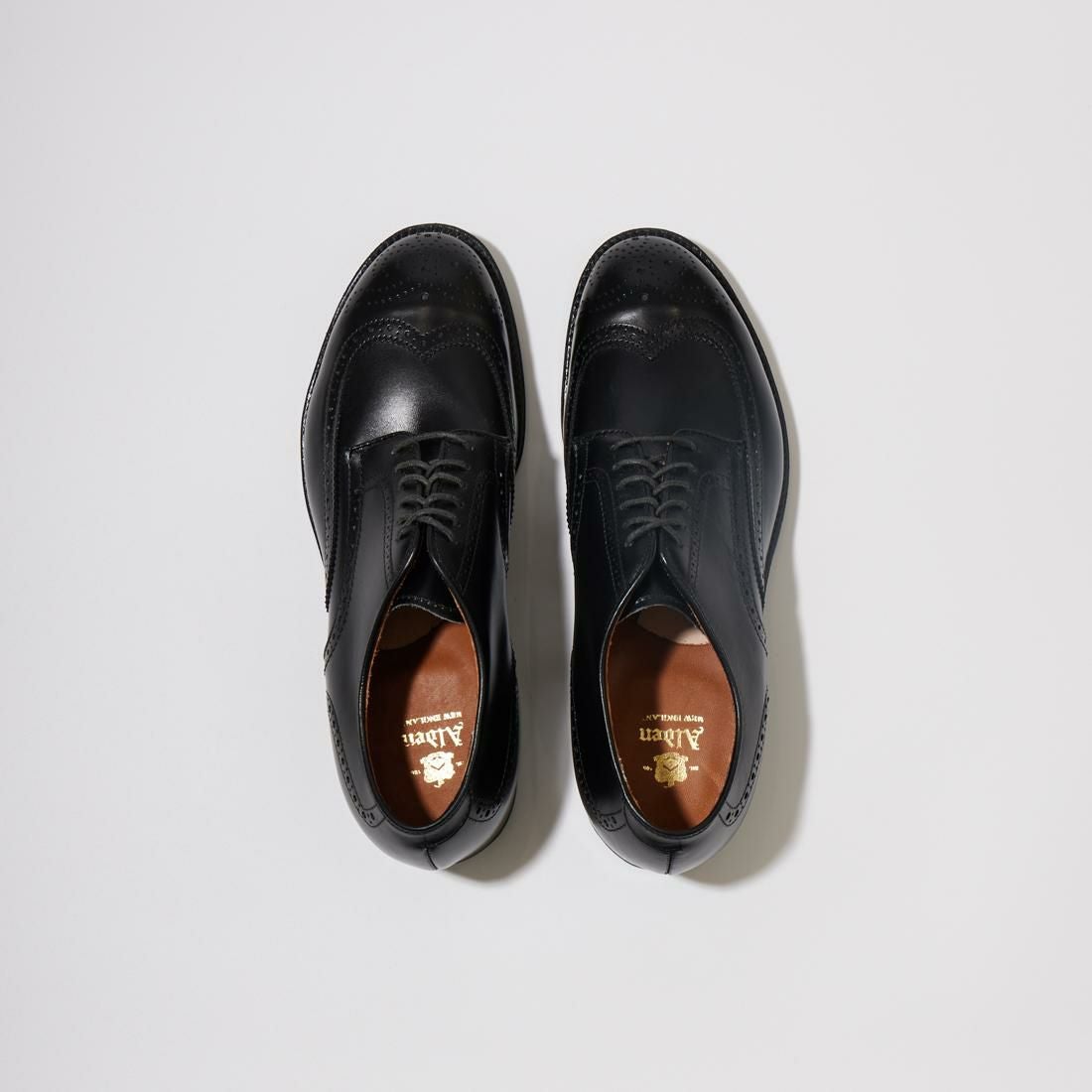 桜*花様 ☆希少ALDEN 20810オールデンウイングチップレザーシューズ10 ALDEN（オールデン） Alden Long Wing Blucher 979 ウィングチップ