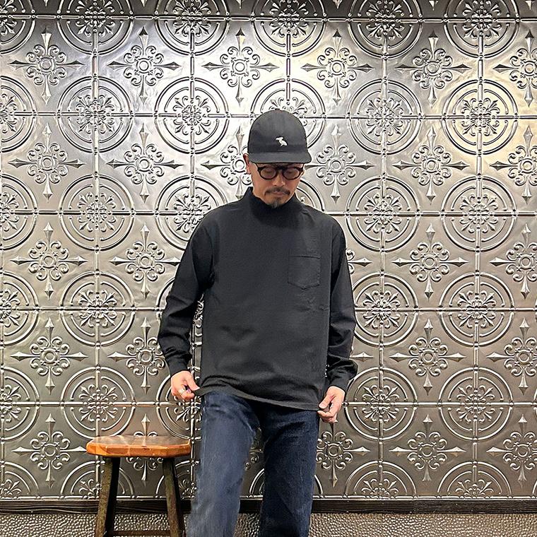 FELCO (フェルコ) 無地 ロンT モックネック アメカジ メンズ 日本製 通販