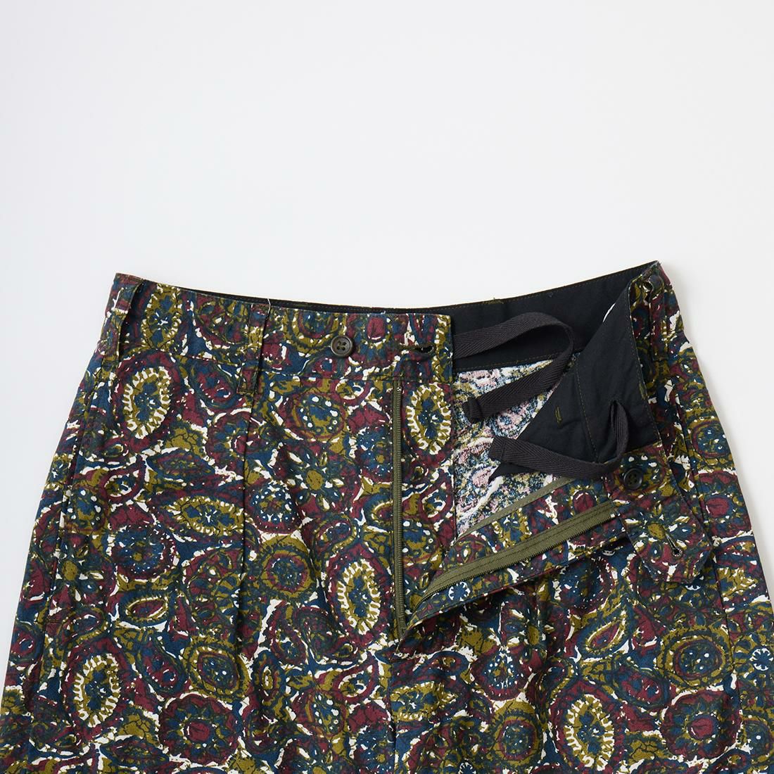 Engineered Garments エンジニアードガーメンツ アメリカ製 Sunset Short - CL Glen Plaid サンセットショーツ コットンリネン グレンチェック S Gray 1タック ショートパンツ ボトムス【新古品】【中古】【Engineered Garments】 ENGINEERED GARMENTS (エンジニアードガーメンツ) Sunset Short