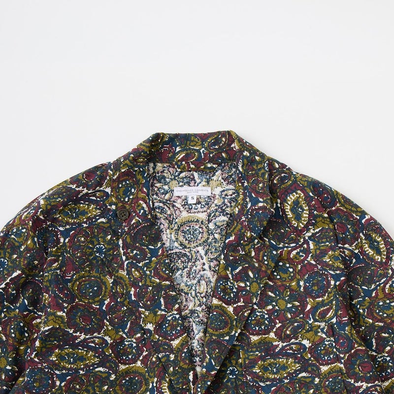 ENGINEERED GARMENTS 2023年春夏モデルのバティックプリント素材を使用したロイタージャケット(MP153)
