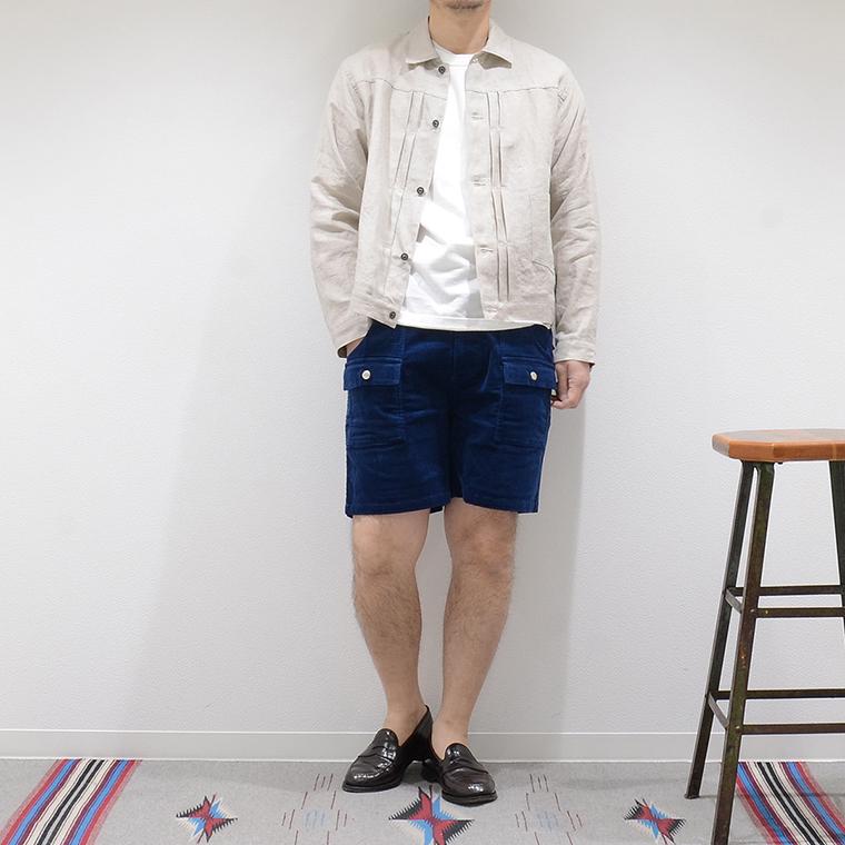 FELCO (フェルコ) ストレッチ サマーコーデュロイ ハーフパンツ