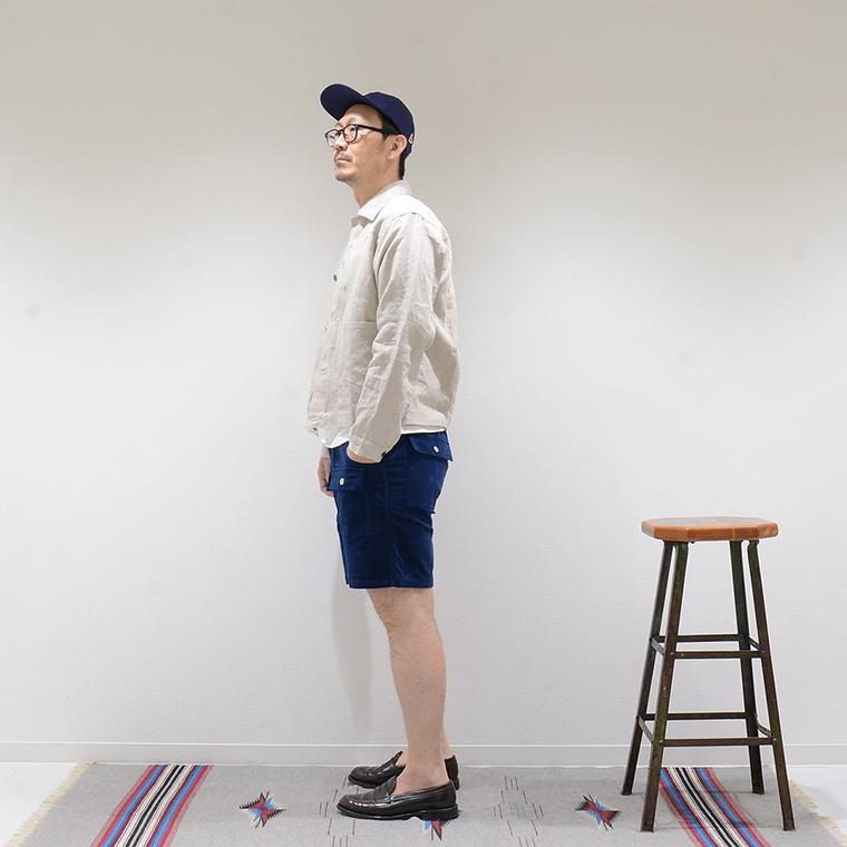 FELCO (フェルコ) ストレッチ サマーコーデュロイ ハーフパンツ