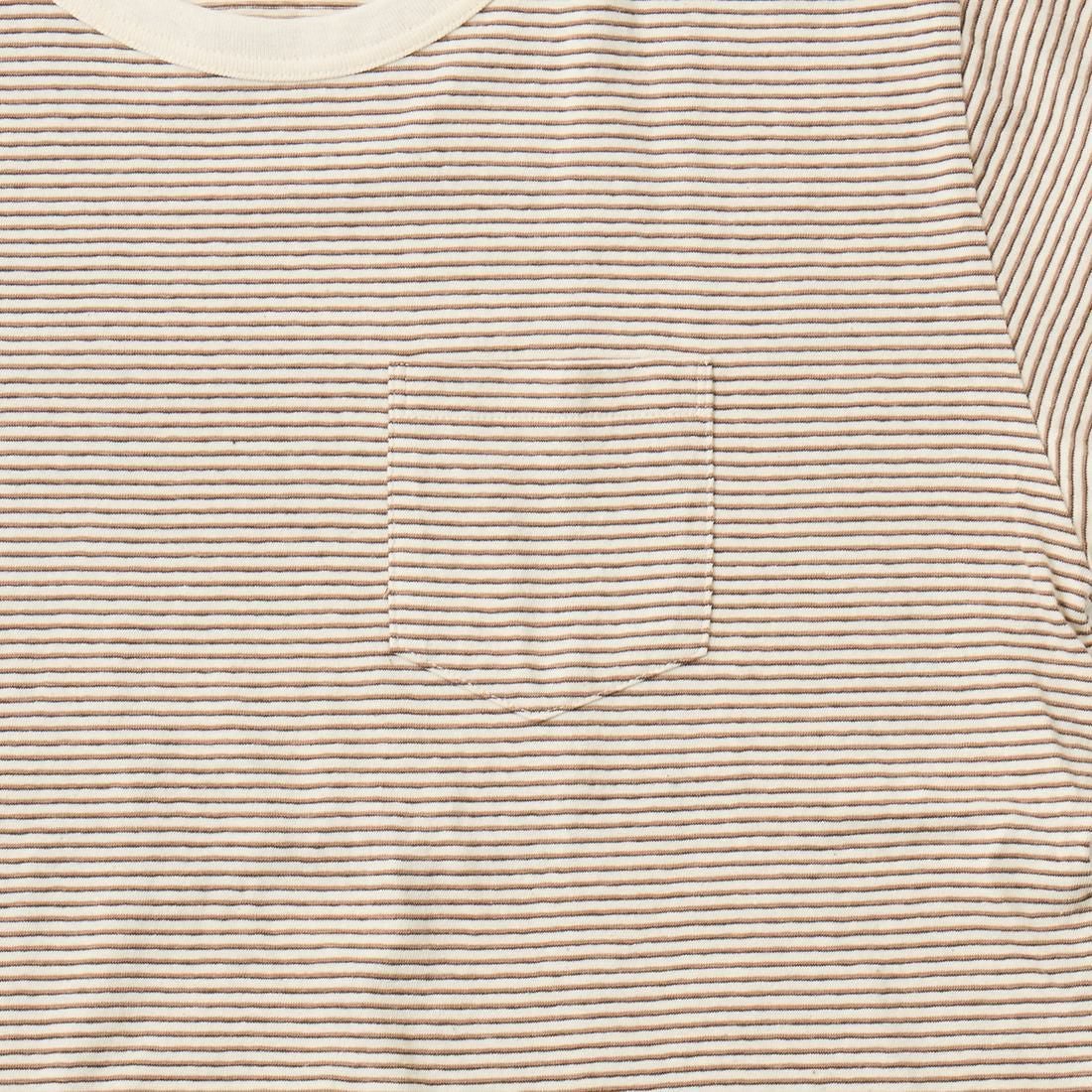 FELCO フェルコ,リンガーネック ナローストライプ ポケットTシャツ 日本製  アメカジ メンズファッション,通販 通信販売