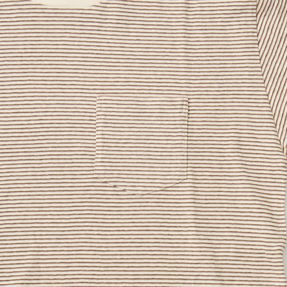 FELCO フェルコ,モックネック ナローストライプ ポケットTシャツ 日本製  アメカジ メンズファッション,通販 通信販売