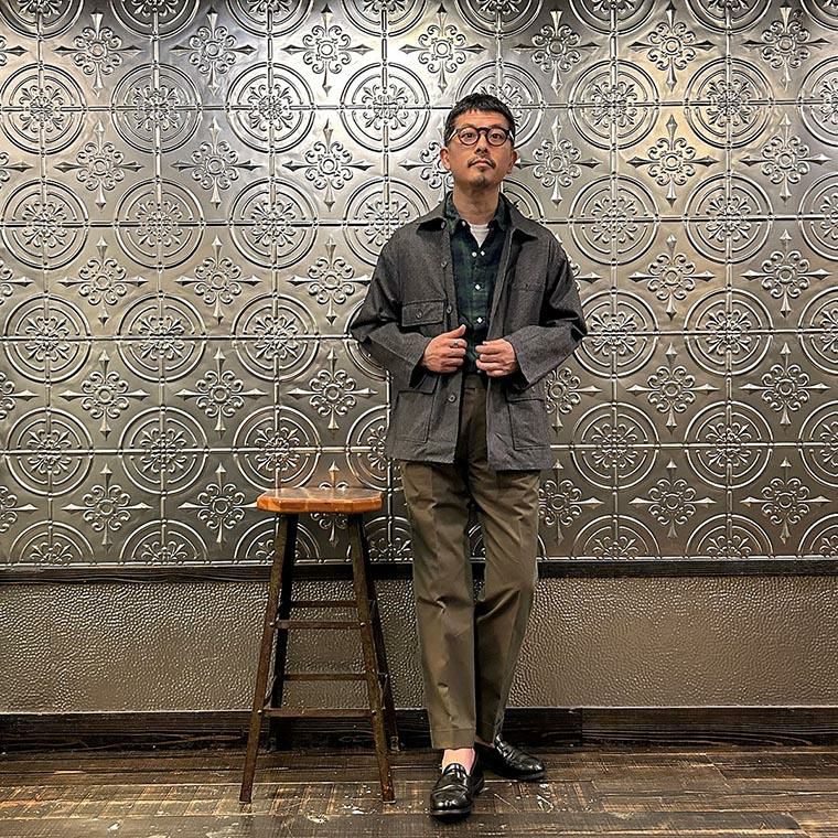 ENGINEERED GARMENTS (エンジニアドガーメンツ) NQ209 BA SHIRT JACKET