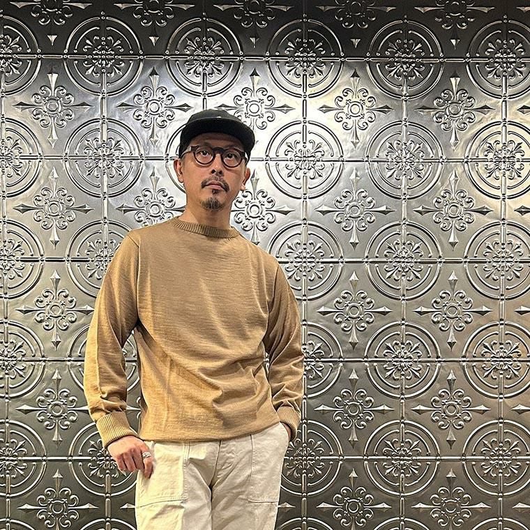 ANDERSEN ANDERSEN (アンデルセン アンデルセン) MARINE CREW NECK