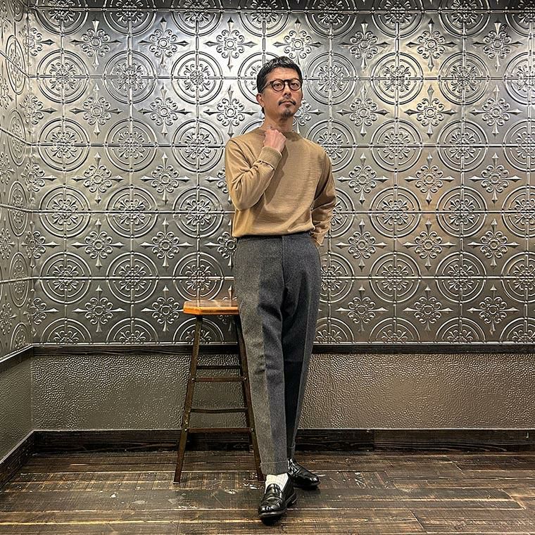 ANDERSEN ANDERSEN (アンデルセン アンデルセン) MARINE CREW NECK
