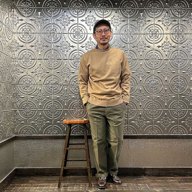 ANDERSEN ANDERSEN (アンデルセン アンデルセン) MARINE CREW NECK