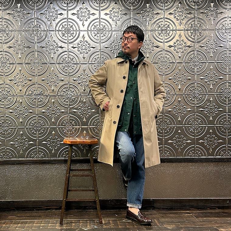 D.C.WHITE (ディーシーホワイト) バルマカーンコート メンズ 日本製