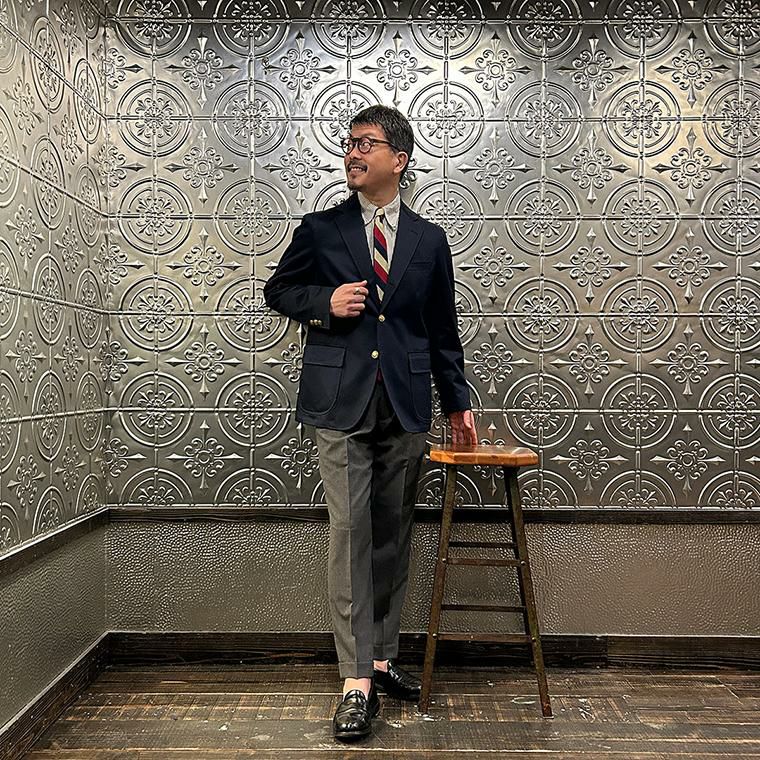 DC WHITE（ディーシーホワイト）ネイビーブレザージャケット D.C.WHITE ディーシーホワイト Sports Blazer '24 Model スポーツ