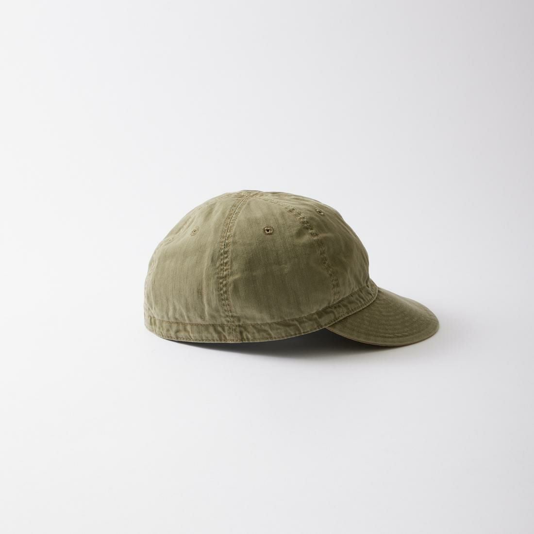 DOUBLE RL カーキキャップ Double RL(RRL) HBT Military Cap ARMY GREEN ミリタリー サービス
