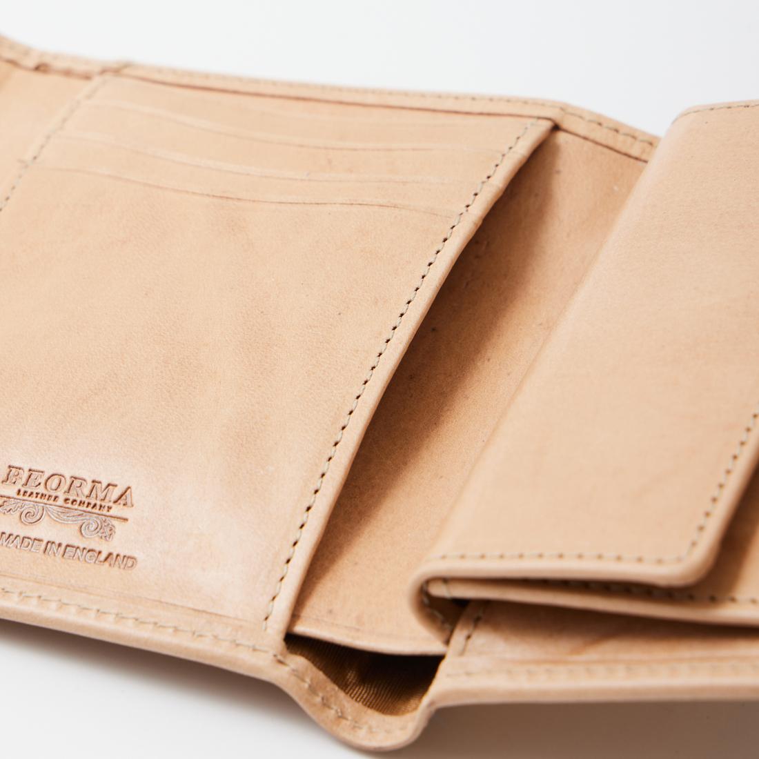 【未使用レベル】べオーマ 三つ折り ヴィンテージブライドル 定価71500 BEORMA LEATHER COMPANY (ベオーマレザーカンパニー) ブライドルレザー
