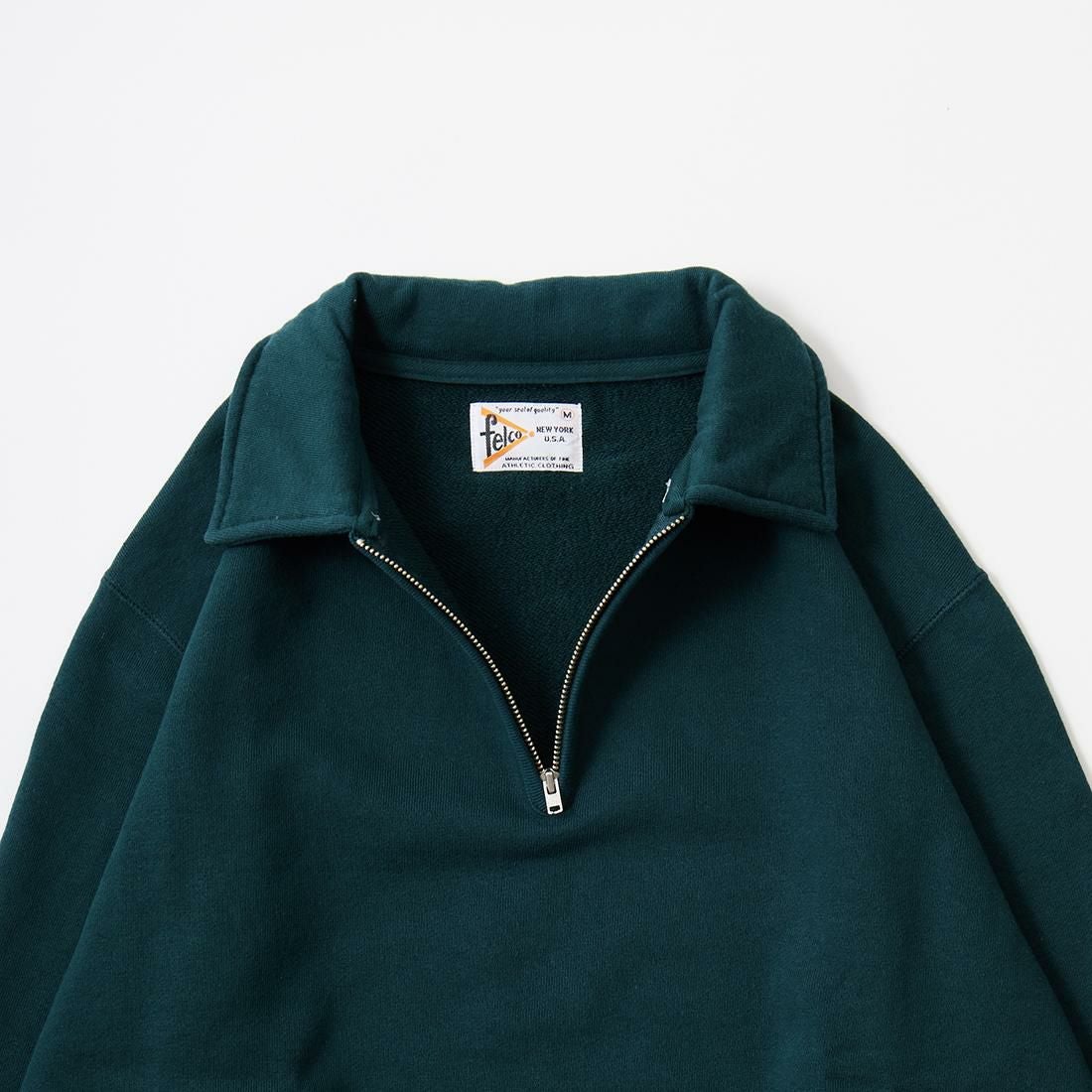 FELCO (フェルコ) 12オンス スウェット ハーフジップ 日本製 通販