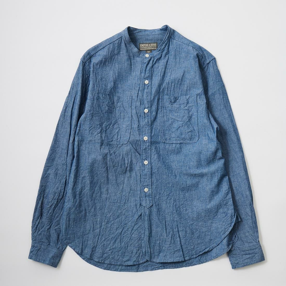 EMPIRE & SONS (エンパイアアンドサンズ) メンズ シャンブレーシャツ