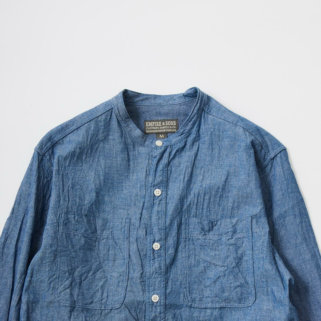 EMPIRE & SONS (エンパイアアンドサンズ) メンズ シャンブレーシャツ