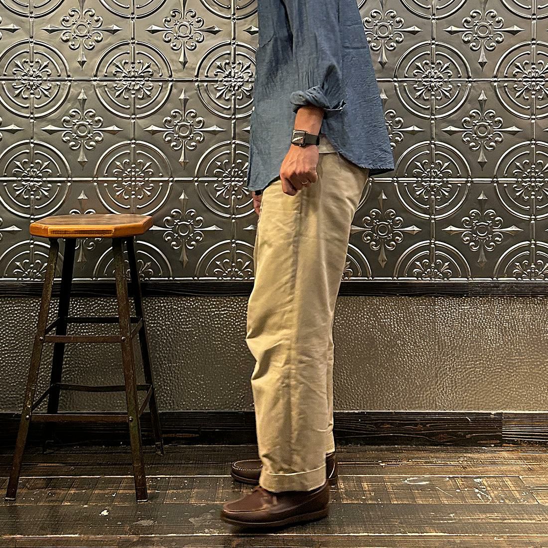 EMPIRE & SONS (エンパイアアンドサンズ) メンズ シャンブレーシャツ