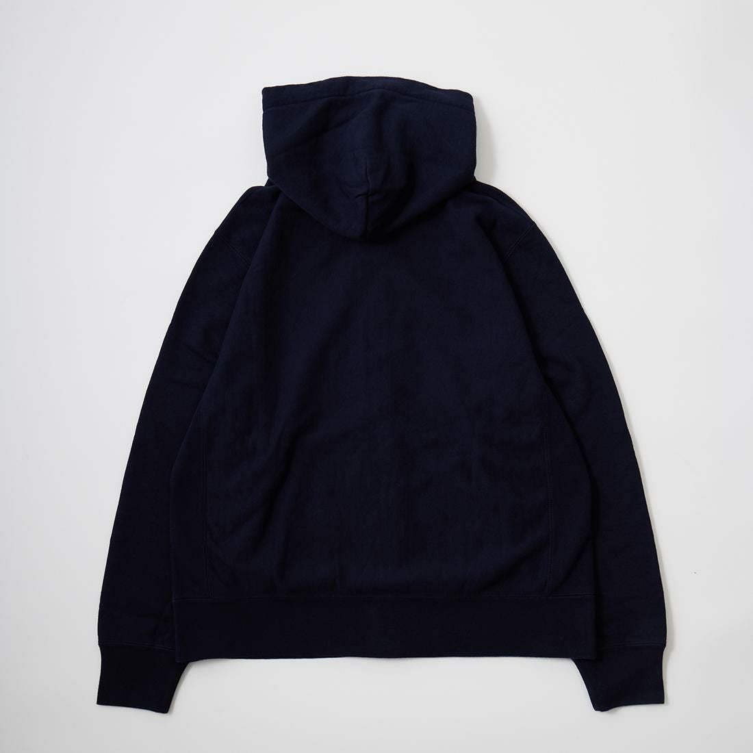 FELCO (フェルコ) 無地 スウェット ジップパーカー カンガルーポケット